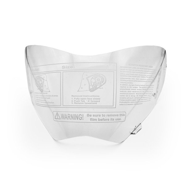 Spada Spada intrepid 2 visor clear (drilled & plugged)